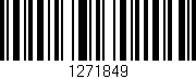 Código de barras (EAN, GTIN, SKU, ISBN): '1271849'