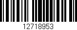 Código de barras (EAN, GTIN, SKU, ISBN): '12718953'