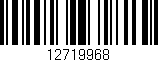 Código de barras (EAN, GTIN, SKU, ISBN): '12719968'