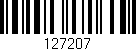 Código de barras (EAN, GTIN, SKU, ISBN): '127207'
