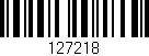 Código de barras (EAN, GTIN, SKU, ISBN): '127218'