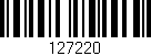 Código de barras (EAN, GTIN, SKU, ISBN): '127220'