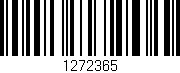 Código de barras (EAN, GTIN, SKU, ISBN): '1272365'