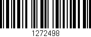 Código de barras (EAN, GTIN, SKU, ISBN): '1272498'