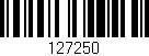 Código de barras (EAN, GTIN, SKU, ISBN): '127250'