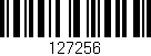 Código de barras (EAN, GTIN, SKU, ISBN): '127256'
