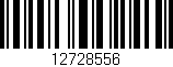 Código de barras (EAN, GTIN, SKU, ISBN): '12728556'