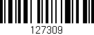 Código de barras (EAN, GTIN, SKU, ISBN): '127309'