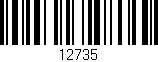 Código de barras (EAN, GTIN, SKU, ISBN): '12735'