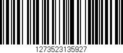 Código de barras (EAN, GTIN, SKU, ISBN): '1273523135927'
