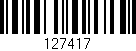 Código de barras (EAN, GTIN, SKU, ISBN): '127417'