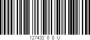 Código de barras (EAN, GTIN, SKU, ISBN): '127432_0_0_U'