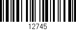 Código de barras (EAN, GTIN, SKU, ISBN): '12745'