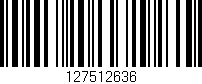 Código de barras (EAN, GTIN, SKU, ISBN): '127512636'