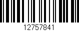 Código de barras (EAN, GTIN, SKU, ISBN): '12757841'