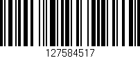 Código de barras (EAN, GTIN, SKU, ISBN): '127584517'