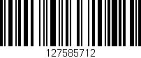 Código de barras (EAN, GTIN, SKU, ISBN): '127585712'