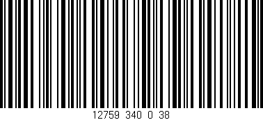 Código de barras (EAN, GTIN, SKU, ISBN): '12759_340_0_38'