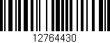 Código de barras (EAN, GTIN, SKU, ISBN): '12764430'