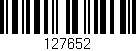 Código de barras (EAN, GTIN, SKU, ISBN): '127652'