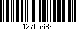 Código de barras (EAN, GTIN, SKU, ISBN): '12765686'