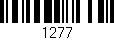 Código de barras (EAN, GTIN, SKU, ISBN): '1277'