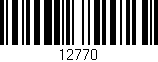 Código de barras (EAN, GTIN, SKU, ISBN): '12770'