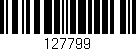 Código de barras (EAN, GTIN, SKU, ISBN): '127799'