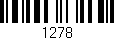 Código de barras (EAN, GTIN, SKU, ISBN): '1278'