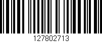 Código de barras (EAN, GTIN, SKU, ISBN): '127802713'