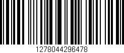 Código de barras (EAN, GTIN, SKU, ISBN): '1278044296478'