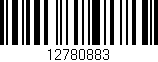 Código de barras (EAN, GTIN, SKU, ISBN): '12780883'