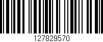 Código de barras (EAN, GTIN, SKU, ISBN): '127829570'