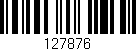 Código de barras (EAN, GTIN, SKU, ISBN): '127876'