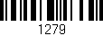 Código de barras (EAN, GTIN, SKU, ISBN): '1279'