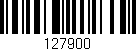 Código de barras (EAN, GTIN, SKU, ISBN): '127900'