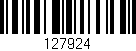 Código de barras (EAN, GTIN, SKU, ISBN): '127924'