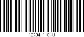Código de barras (EAN, GTIN, SKU, ISBN): '12794_1_0_U'