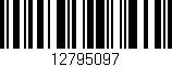 Código de barras (EAN, GTIN, SKU, ISBN): '12795097'