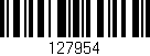 Código de barras (EAN, GTIN, SKU, ISBN): '127954'