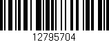 Código de barras (EAN, GTIN, SKU, ISBN): '12795704'