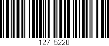 Código de barras (EAN, GTIN, SKU, ISBN): '127/5220'