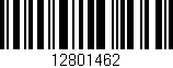 Código de barras (EAN, GTIN, SKU, ISBN): '12801462'