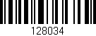 Código de barras (EAN, GTIN, SKU, ISBN): '128034'