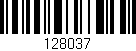 Código de barras (EAN, GTIN, SKU, ISBN): '128037'