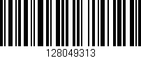 Código de barras (EAN, GTIN, SKU, ISBN): '128049313'
