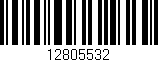 Código de barras (EAN, GTIN, SKU, ISBN): '12805532'