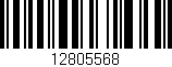 Código de barras (EAN, GTIN, SKU, ISBN): '12805568'