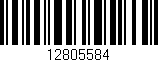 Código de barras (EAN, GTIN, SKU, ISBN): '12805584'