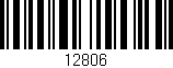 Código de barras (EAN, GTIN, SKU, ISBN): '12806'